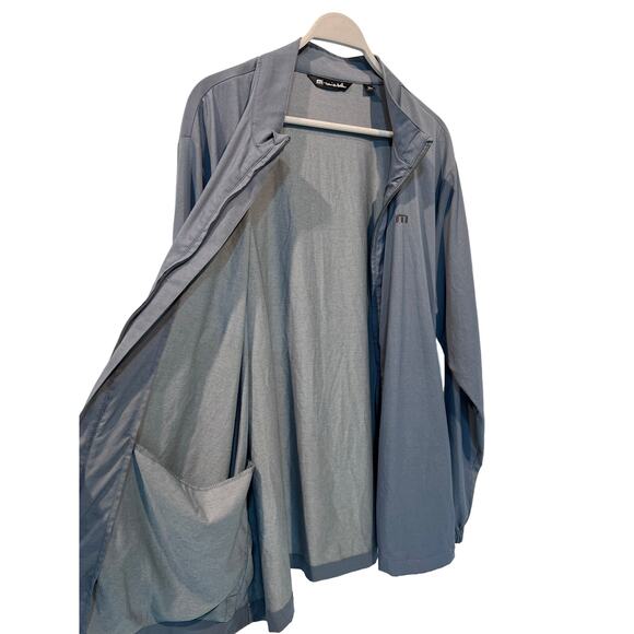 Travis Mathew Men's Size XXL Surfside Full Zip Performance Golf Jacket Gray - Picture 12 of 16